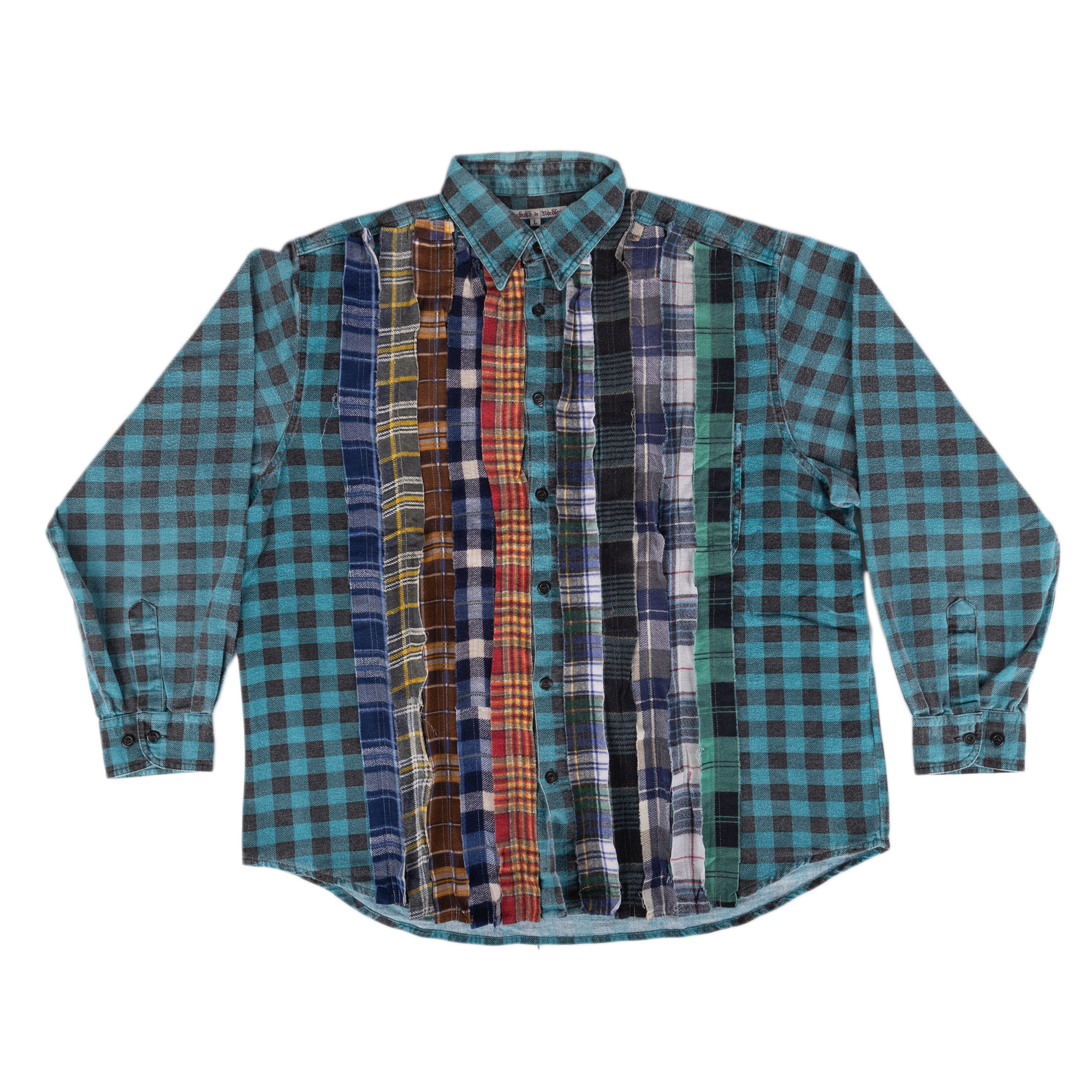 Needles Flannel Shirt Ribbon Shirt #3 Large