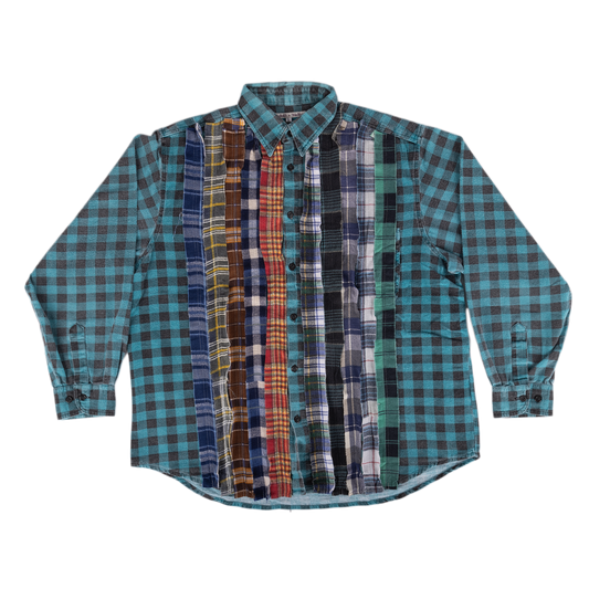 Needles Flannel Shirt Ribbon Shirt #3 Large