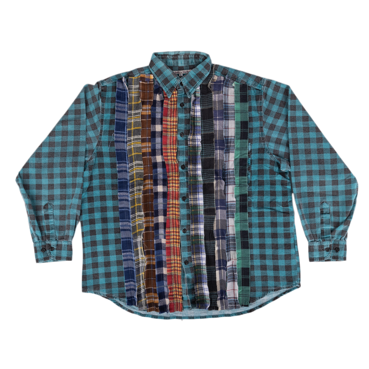 Needles Flannel Shirt Ribbon Shirt #3 Large