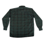 Needles Flannel Shirt Ribbon Shirt #4 Over Dye Dark Green Small