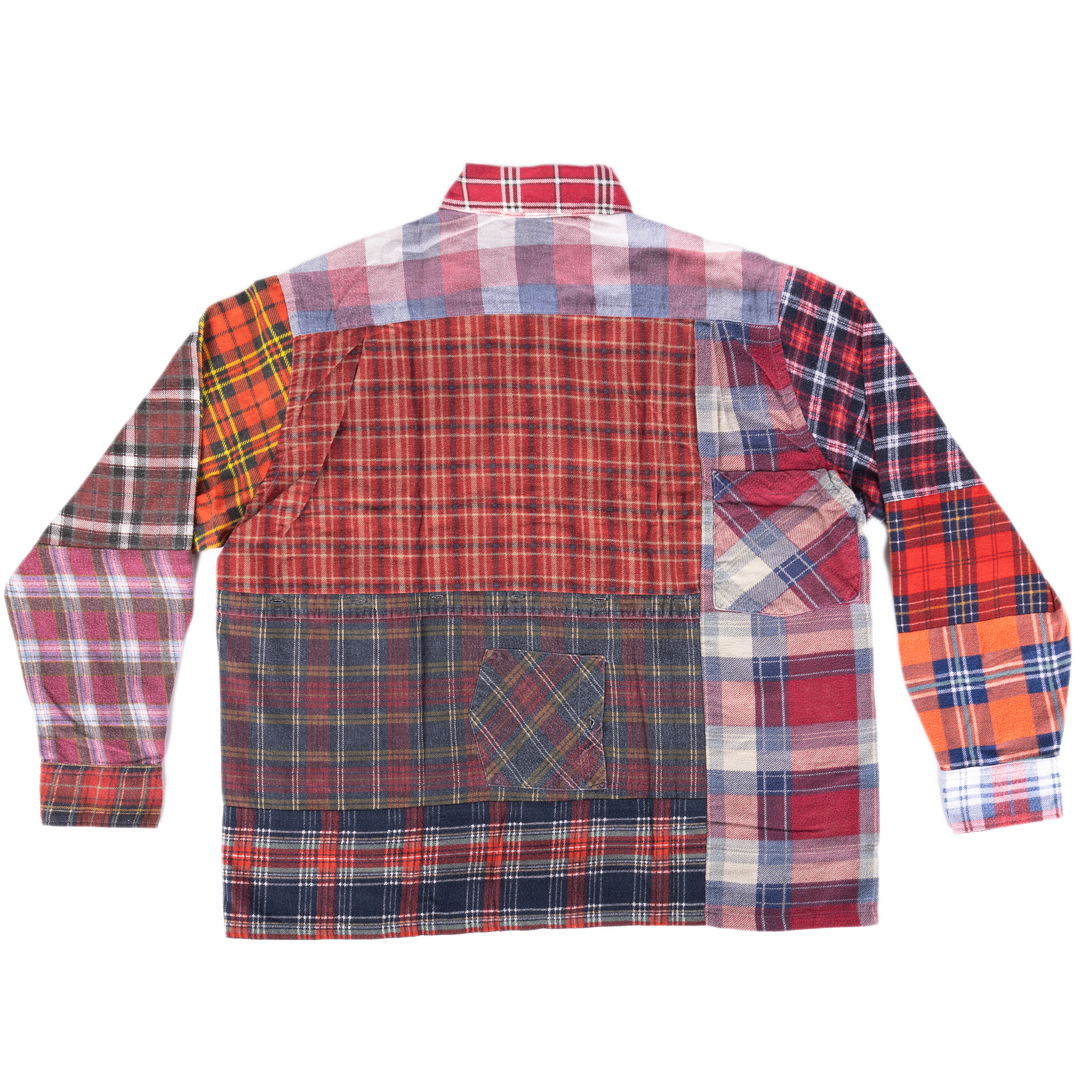 Needles Flannel Shirt Straight Hem Shirt #1-B Medium