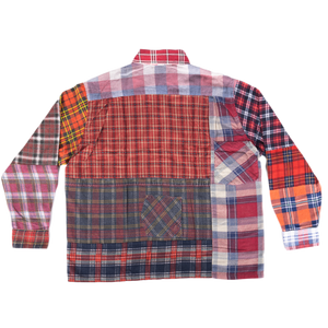 Needles Flannel Shirt Straight Hem Shirt #1-B Medium