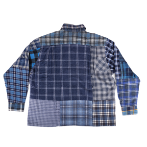 Needles Flannel Shirt Straight Hem Shirt #1-C Large