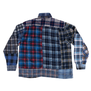 Needles Flannel Shirt Straight Hem Shirt #1-F Medium