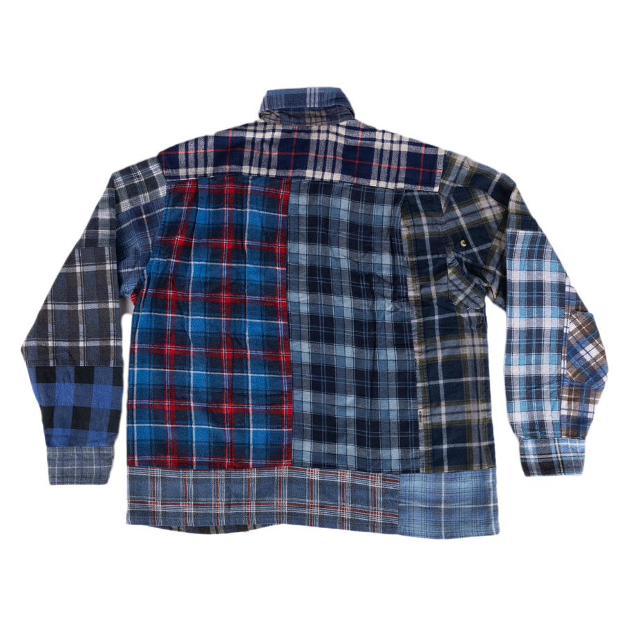 Needles Flannel Shirt Straight Hem Shirt #1-F Medium