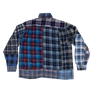 Needles Flannel Shirt Straight Hem Shirt #1-F Medium