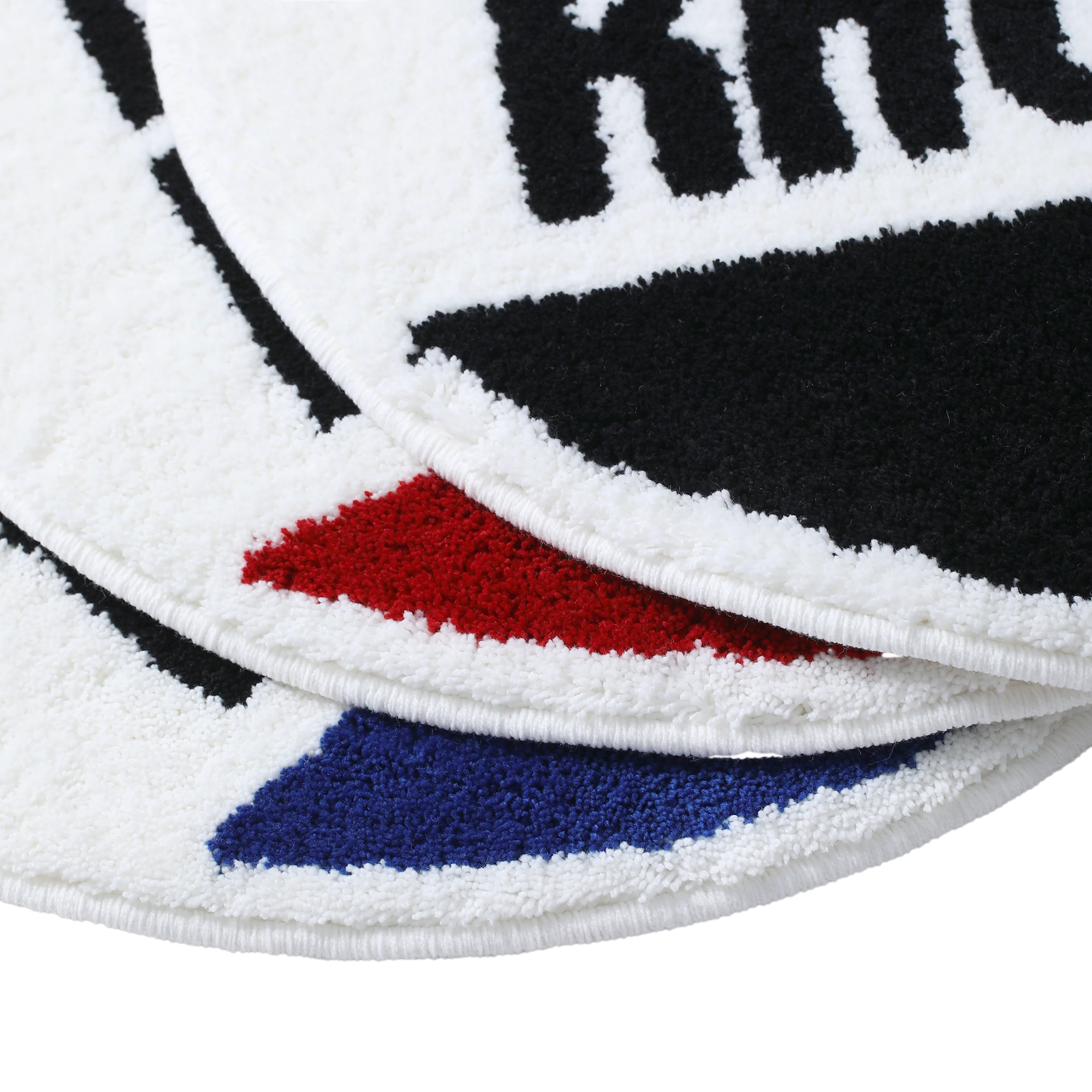 Neighborhood Nh X Gallery 1950 Circle Rug Mat Black  251RFGNN-AC01