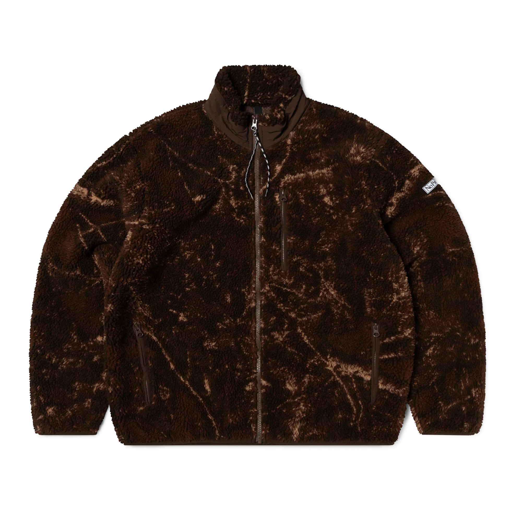 No Problemo NP Forest Heavy Fleece Jacket Camo