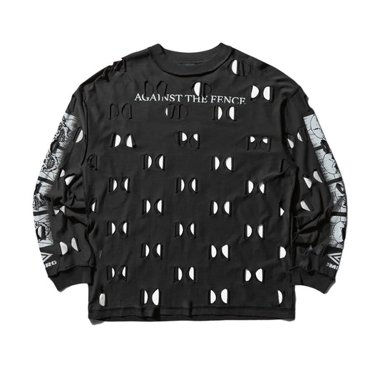 Umbro Against The Fence LS Shirt Washed Black UBMW0290JY82