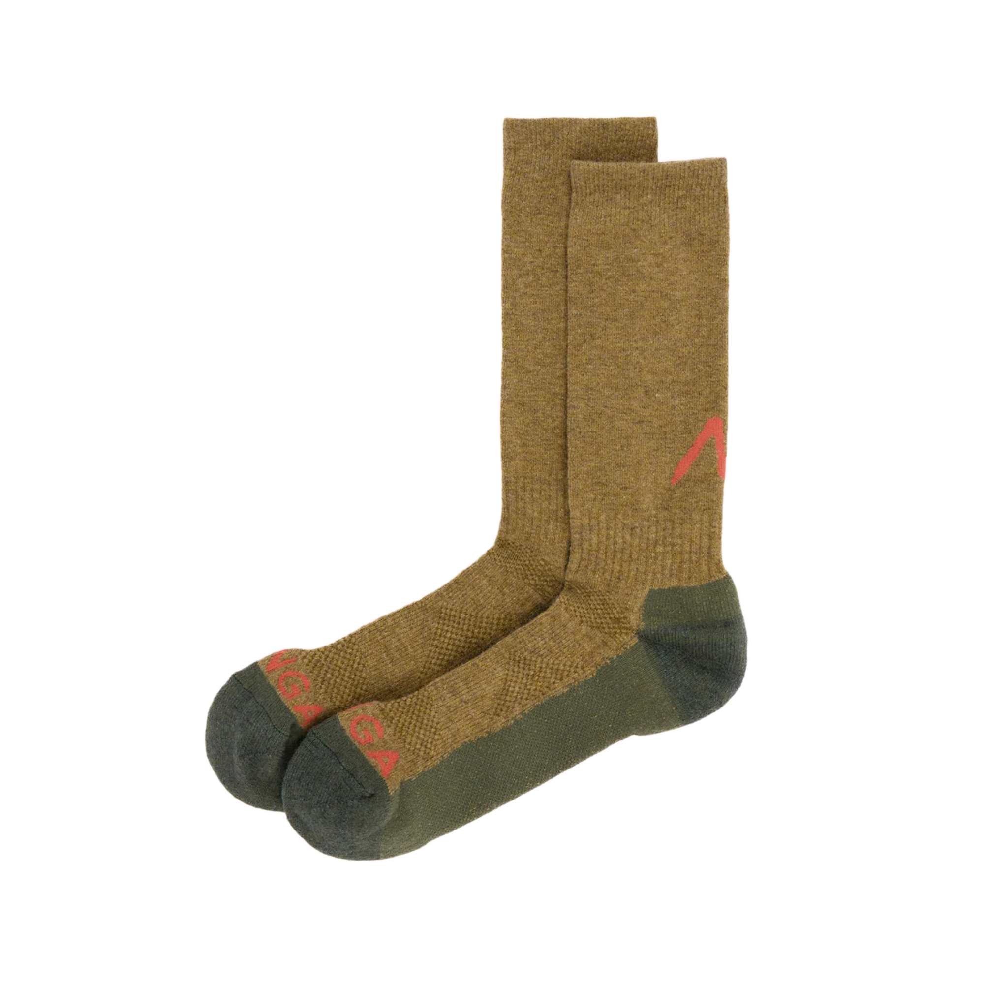 Nanga Wool Pile Compression Crew Socks Green