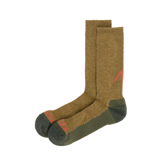Nanga Wool Pile Compression Crew Socks Green