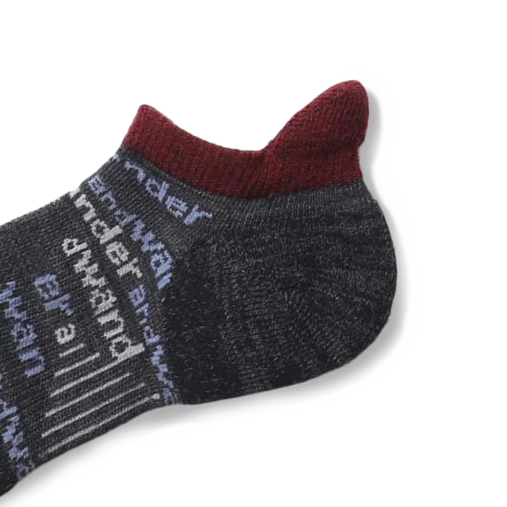 and wander And Wander Wool Short Socks Gray