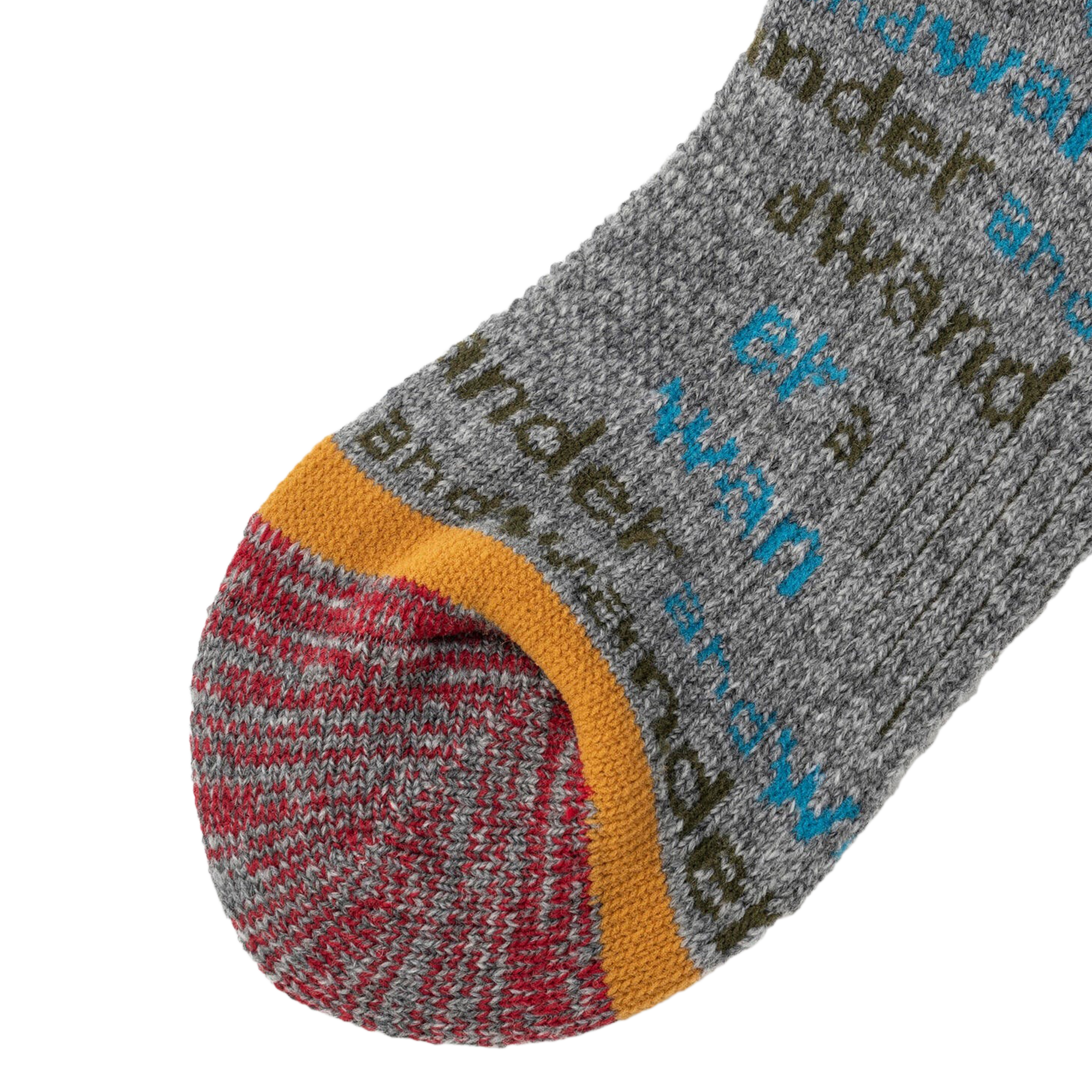 and wander And Wander Wool Socks L.Gray