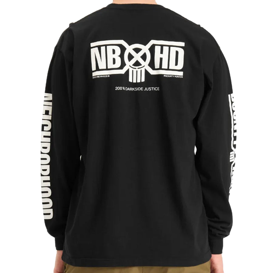 Neighborhood Nh X Bounty Hunter Tee 2 L/S Black