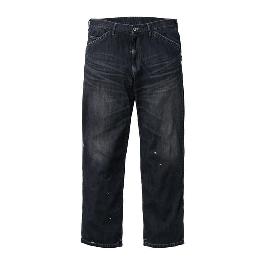 Neighborhood Washed Lw Denim Utility Pants Black