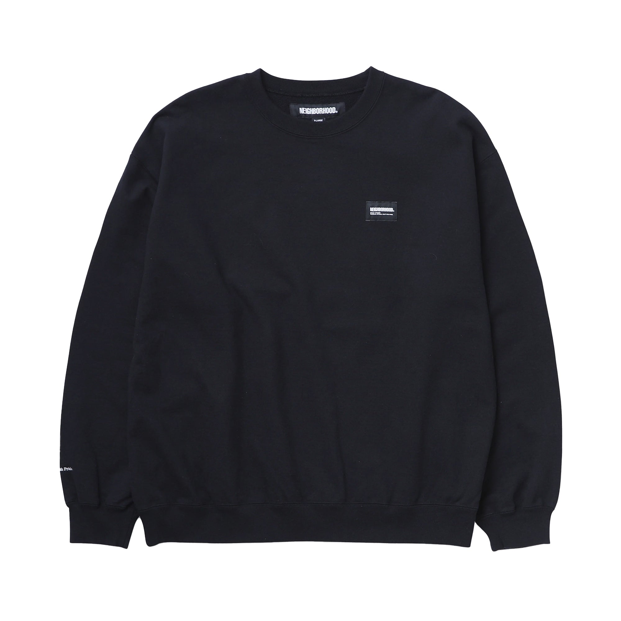 Neighborhood Plain Sweat Shirt L/S Black