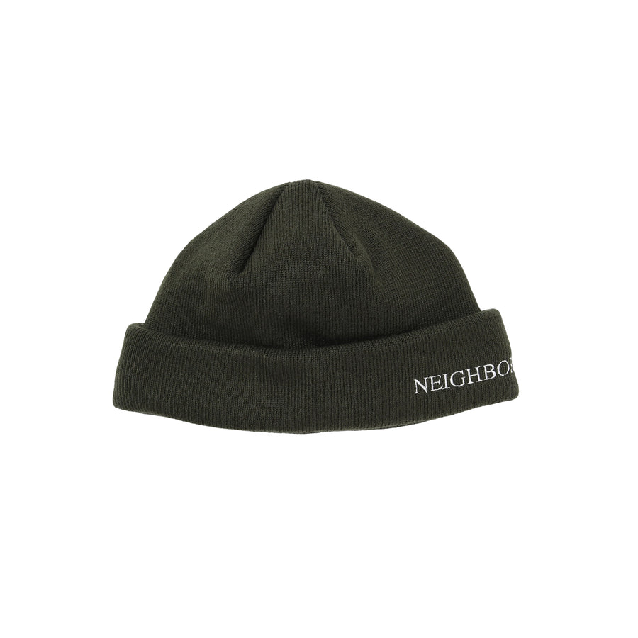 Neighborhood Beanie Mini Olive Drab  251YGNH-HT02