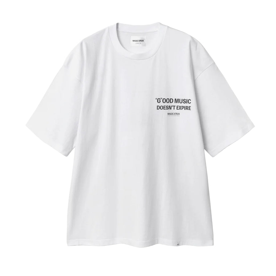 Magic Stick Silent G Tee White 25SS-MS4-034