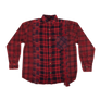 Needles Flannel Shirt 7 Cuts Shirt #5 Over Dye Red Small