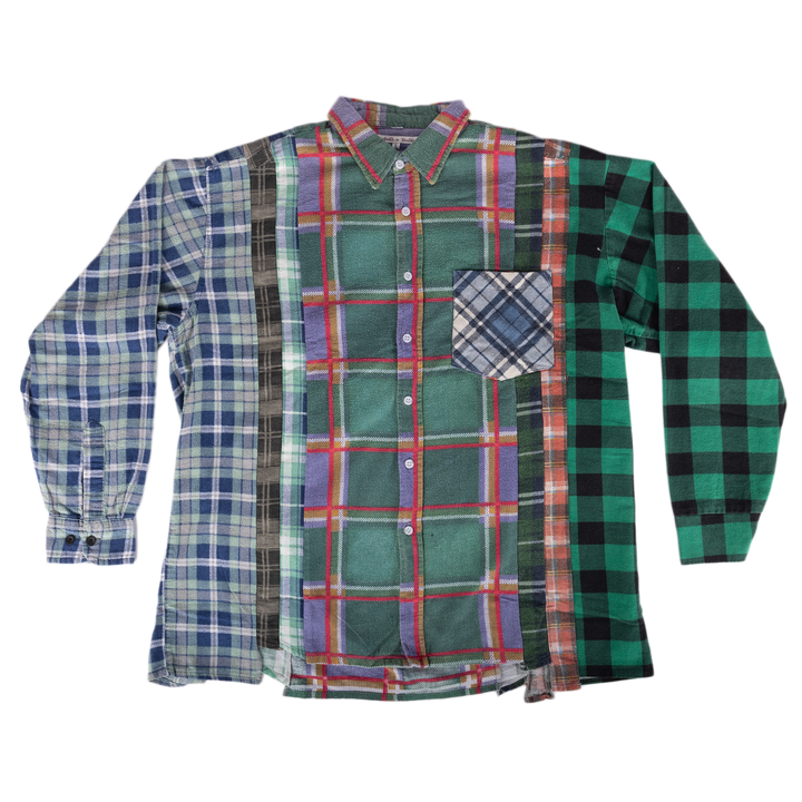 Needles Flannel Shirt 7 Cuts Shirt #2 Large