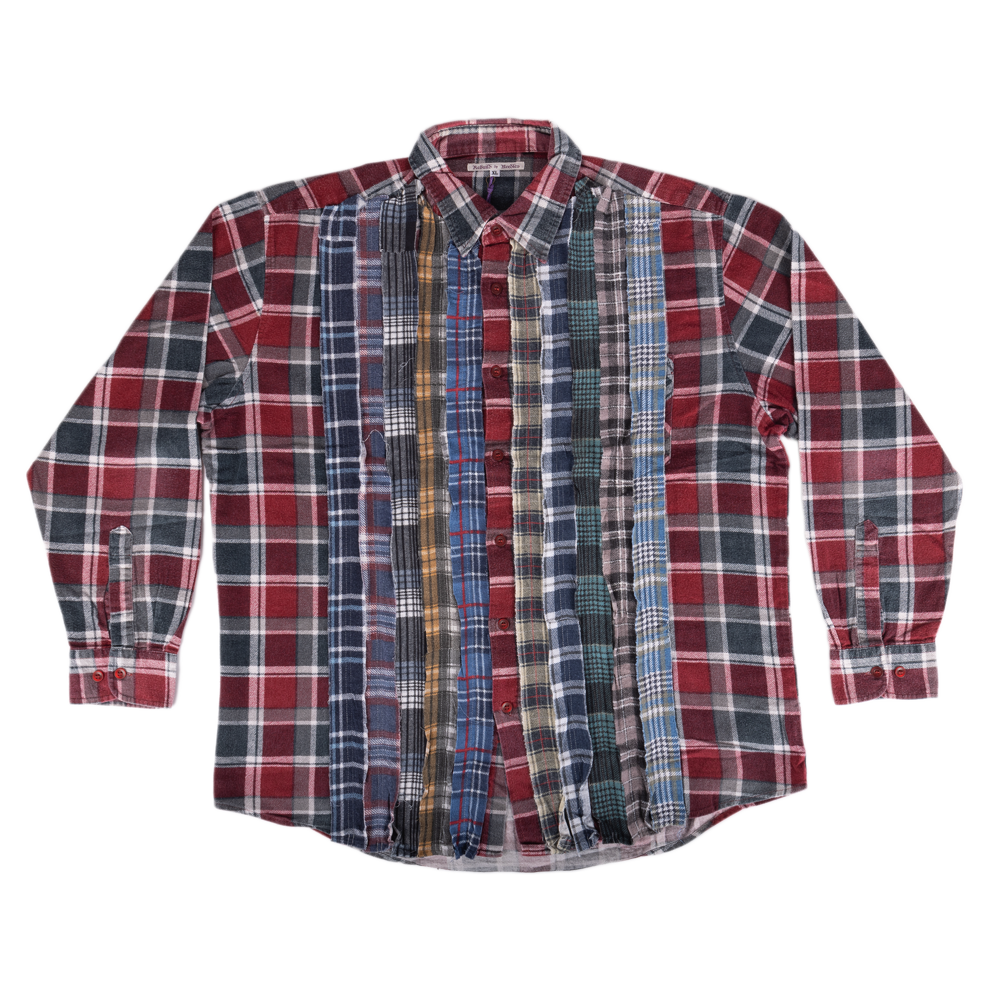 Needles Flannel Shirt Ribbon Shirt #3 X-Large