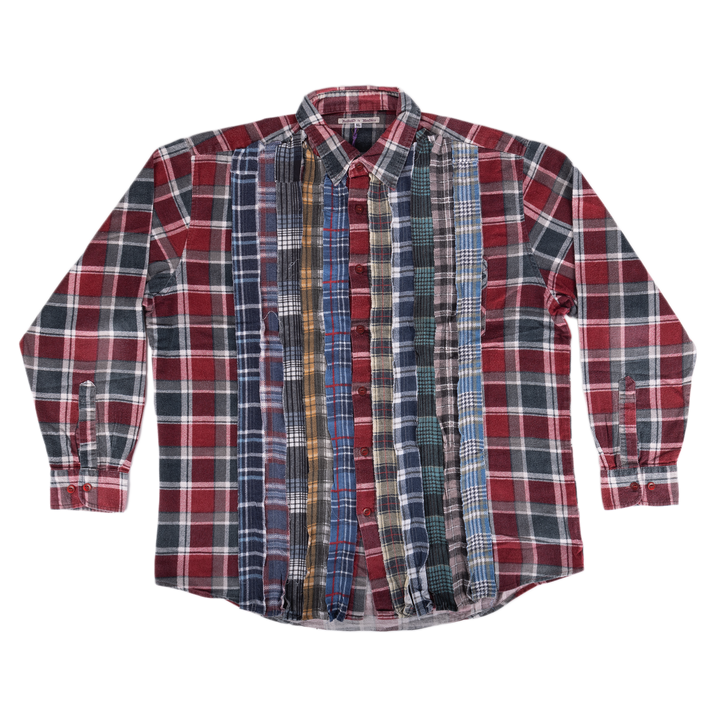 Needles Flannel Shirt Ribbon Shirt #3 X-Large