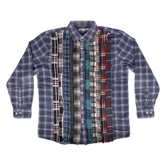 Needles Flannel Shirt Ribbon Shirt #3 Medium