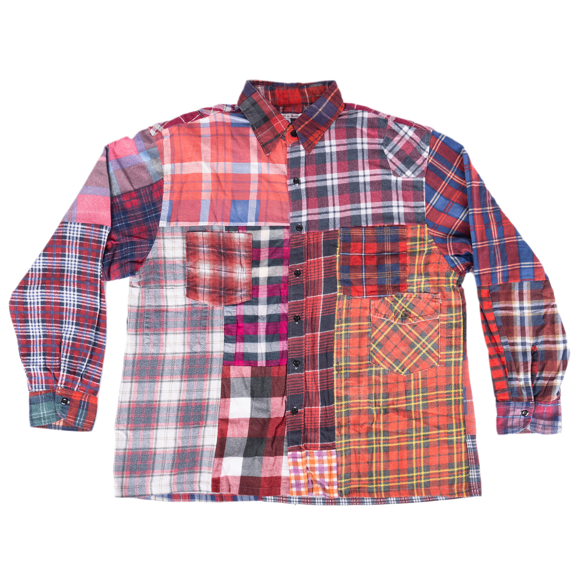 Needles Flannel Shirt Straight Hem Shirt #1-H X-Large