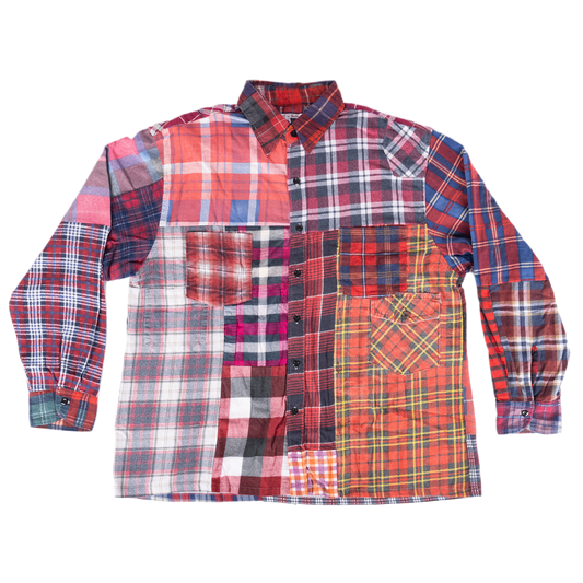 Needles Flannel Shirt Straight Hem Shirt #1-H X-Large