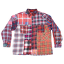 Needles Flannel Shirt Straight Hem Shirt #1-H X-Large
