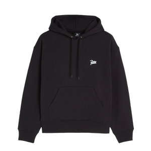 Patta Embroidered Fire Panther Hooded Sweater Black