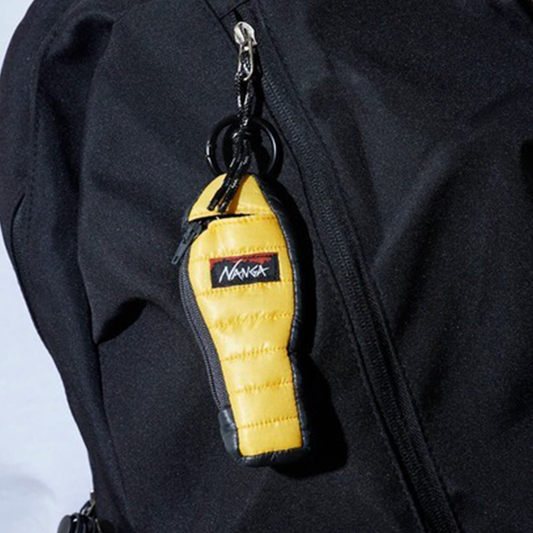 Nanga Mini Sleeping Bag Key Holder Yellow