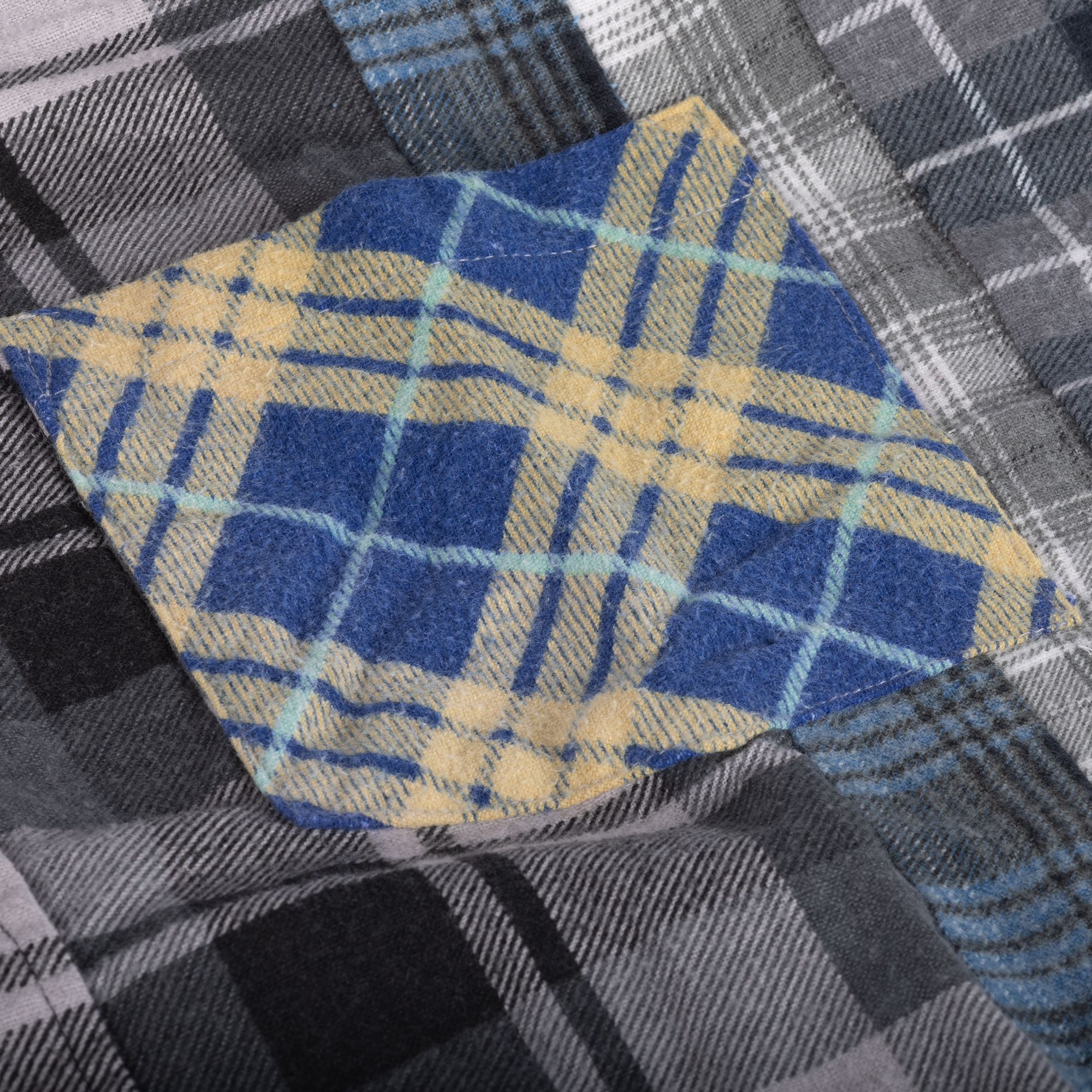 Needles Flannel Shirt 7 Cuts Shirt #2 X-Large