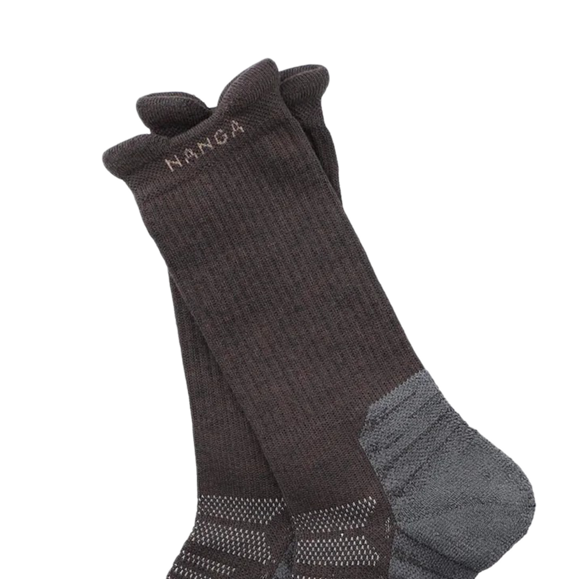 Nanga Power Step Crew Socks Mocha
