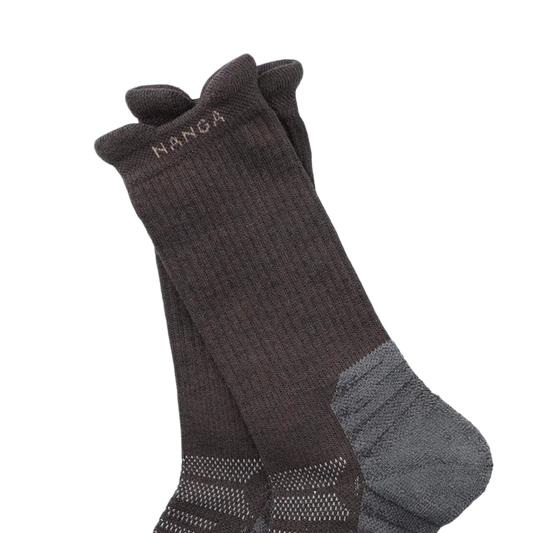 Nanga Power Step Crew Socks Mocha