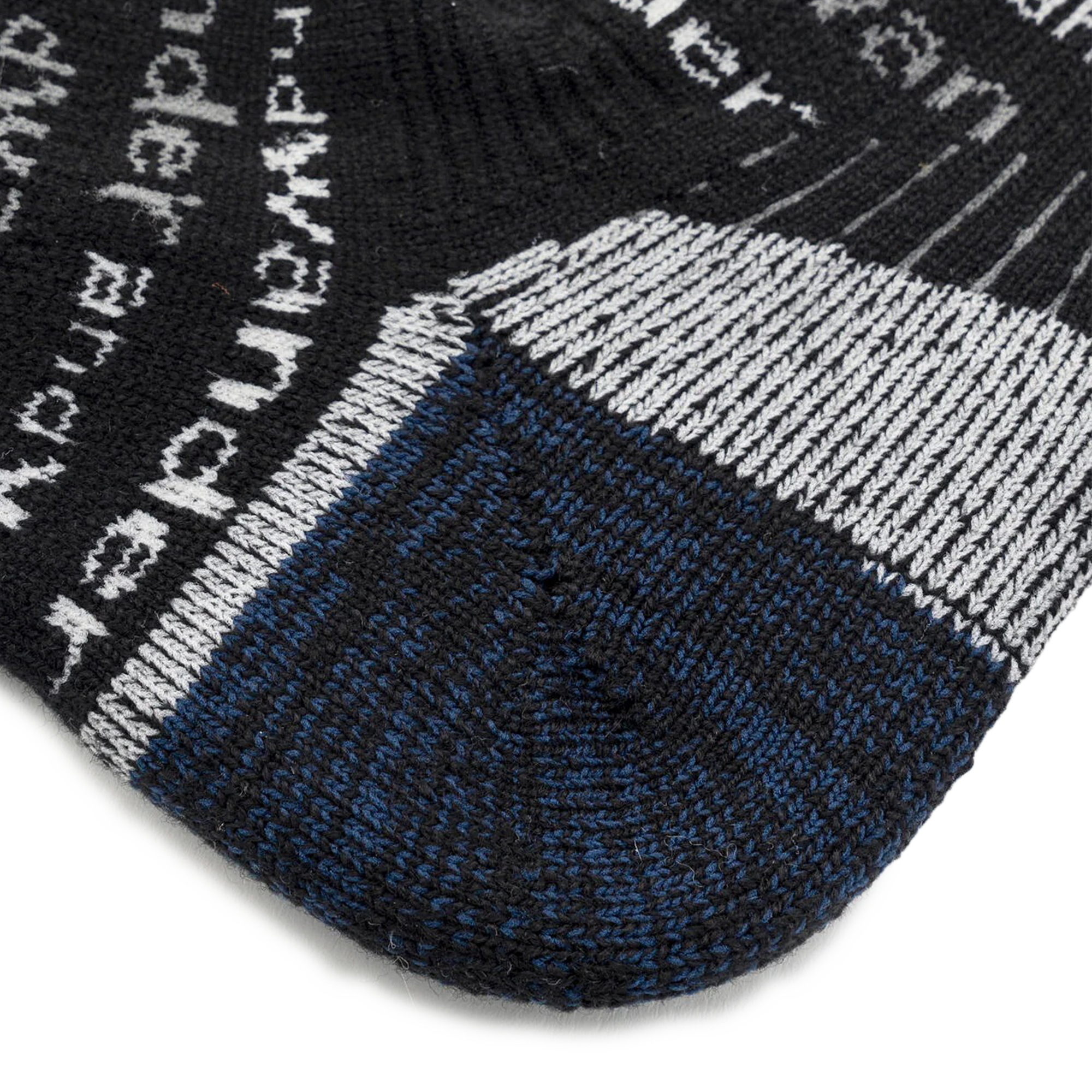 and wander Wool Socks Black