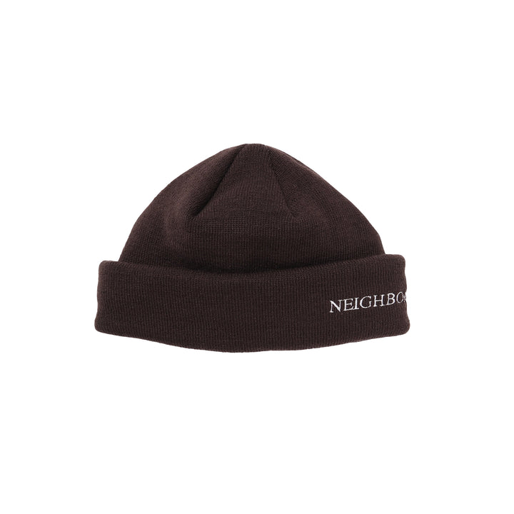 Neighborhood Beanie Mini Brown  251YGNH-HT02