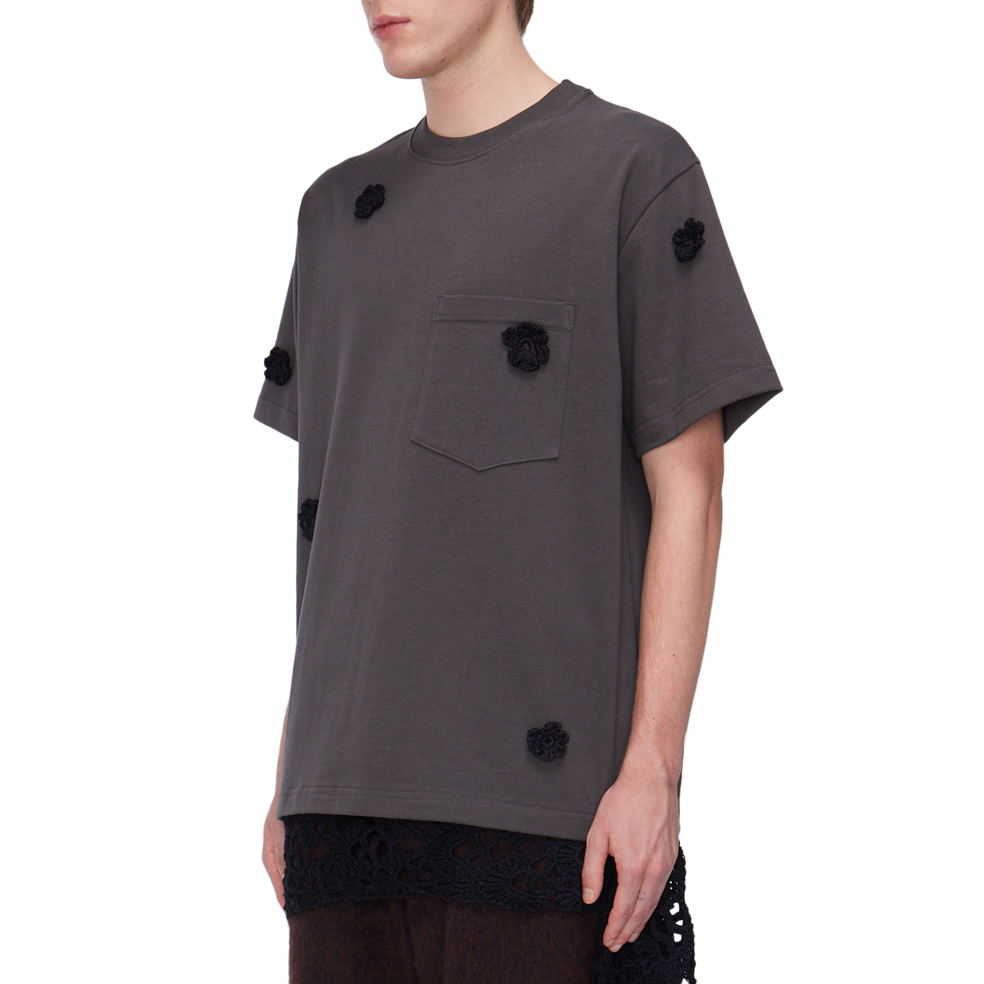 Song For The Mute "Daisy" Standard Tee Washed Black