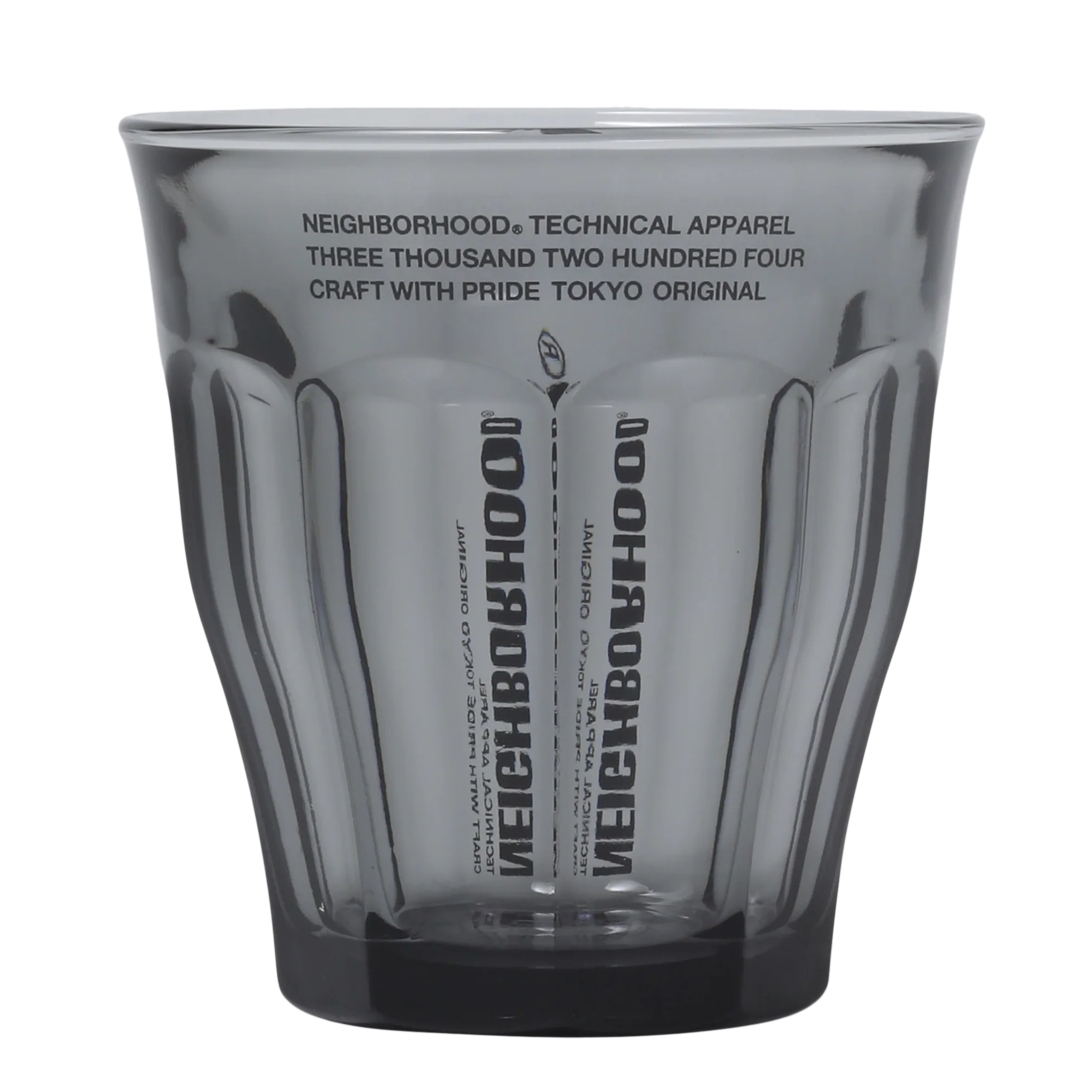 NEIGHBORHOOD LOGO DURALEX GLASS SET グレー