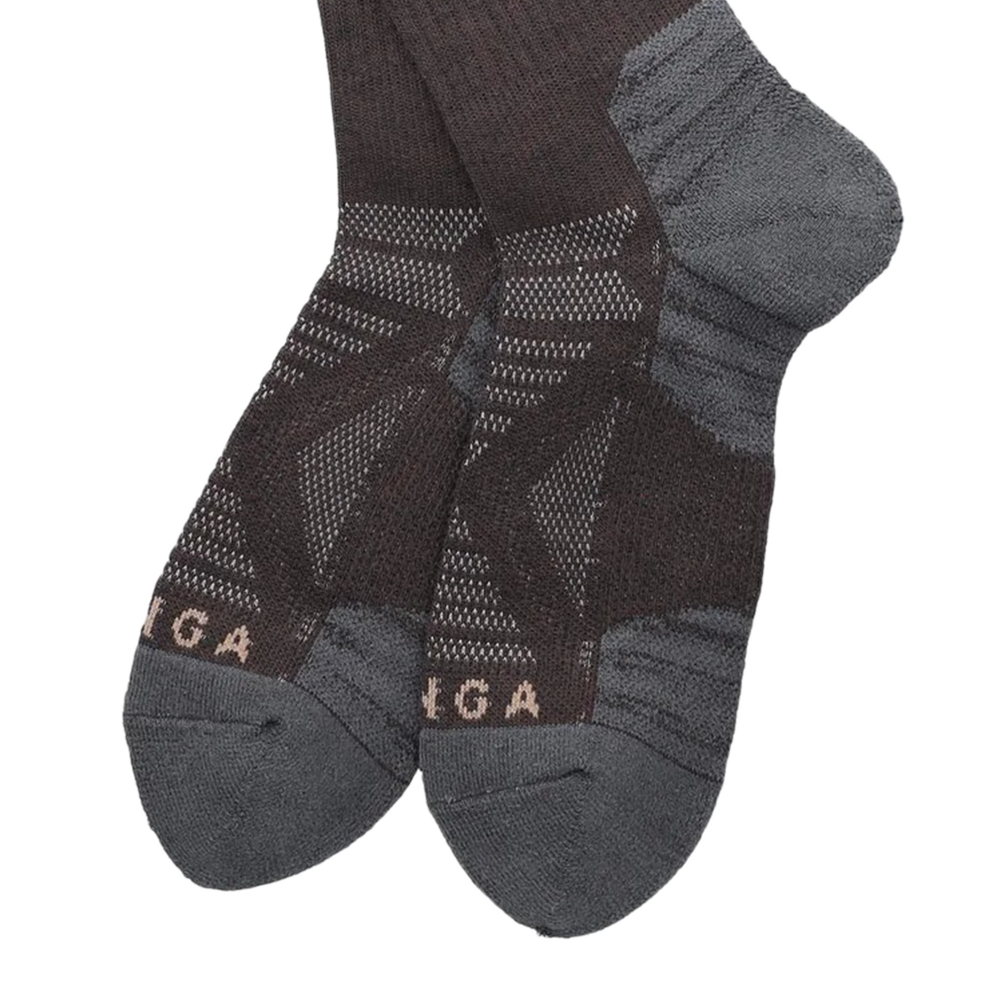 Nanga Power Step Crew Socks Mocha