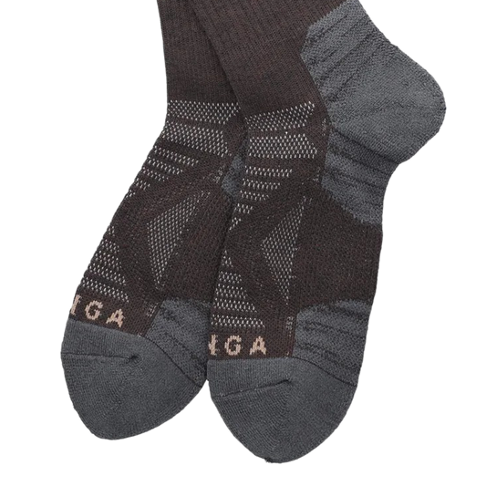 Nanga Power Step Crew Socks Mocha