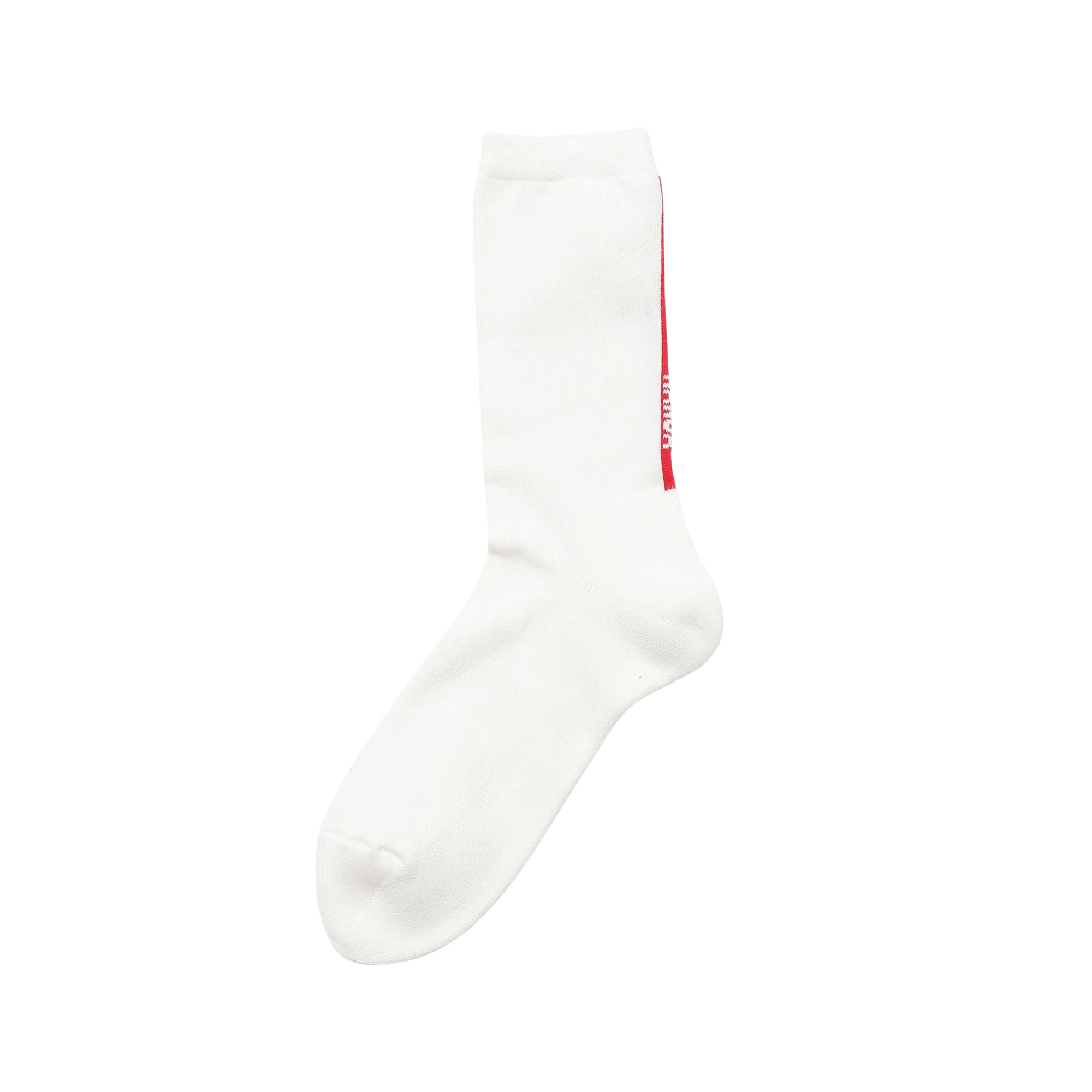 Nanga Vertical Line & Logo Socks White