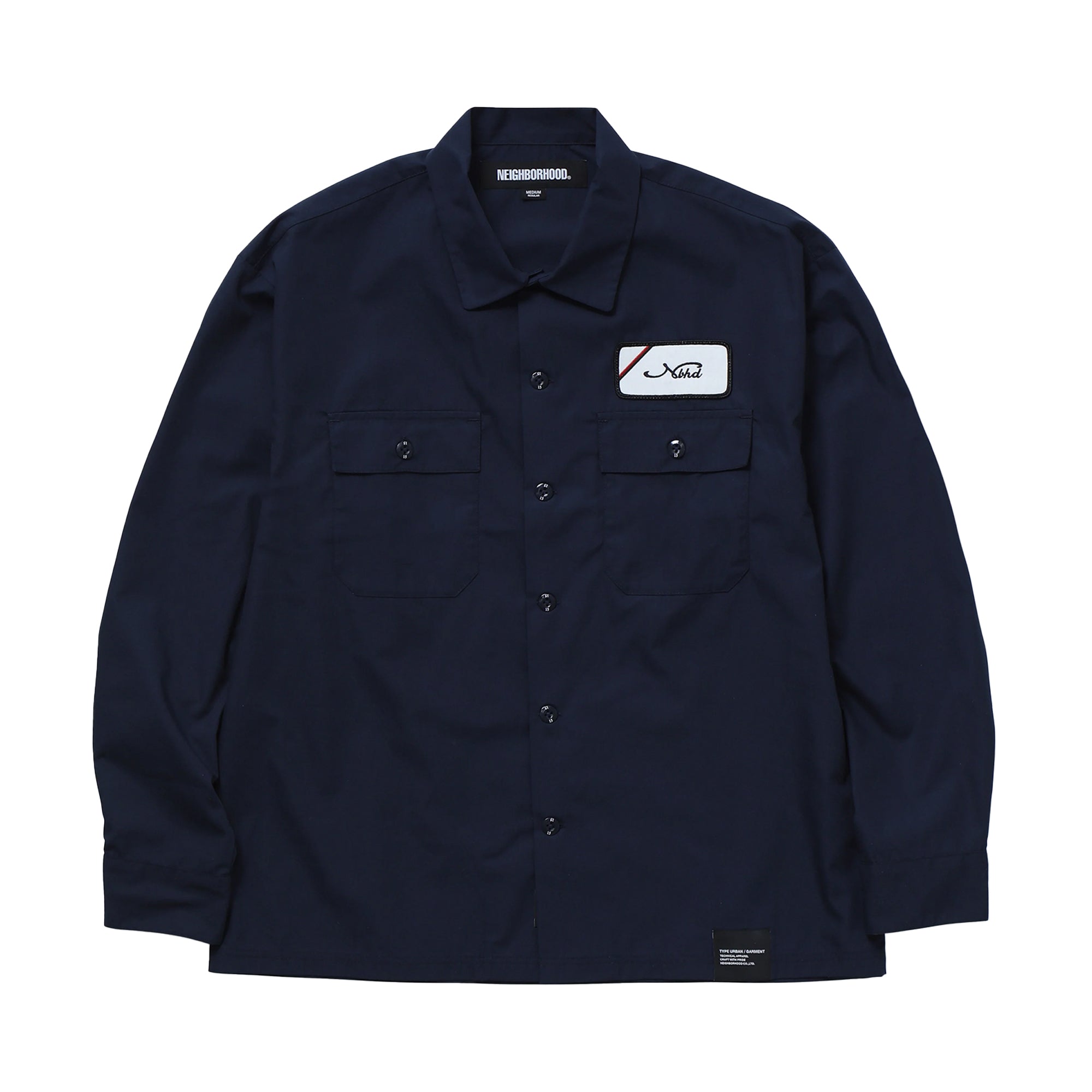 Neighborhood Classic Work Shirt 1 L/S Navy
