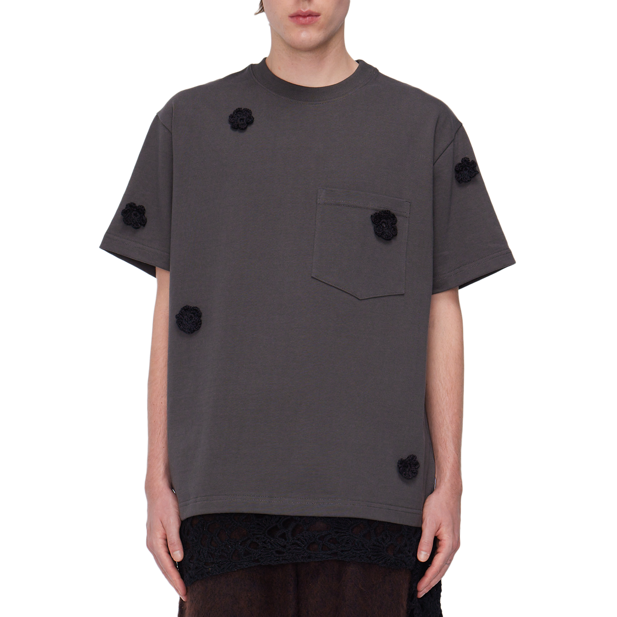 Song For The Mute "Daisy" Standard Tee Washed Black