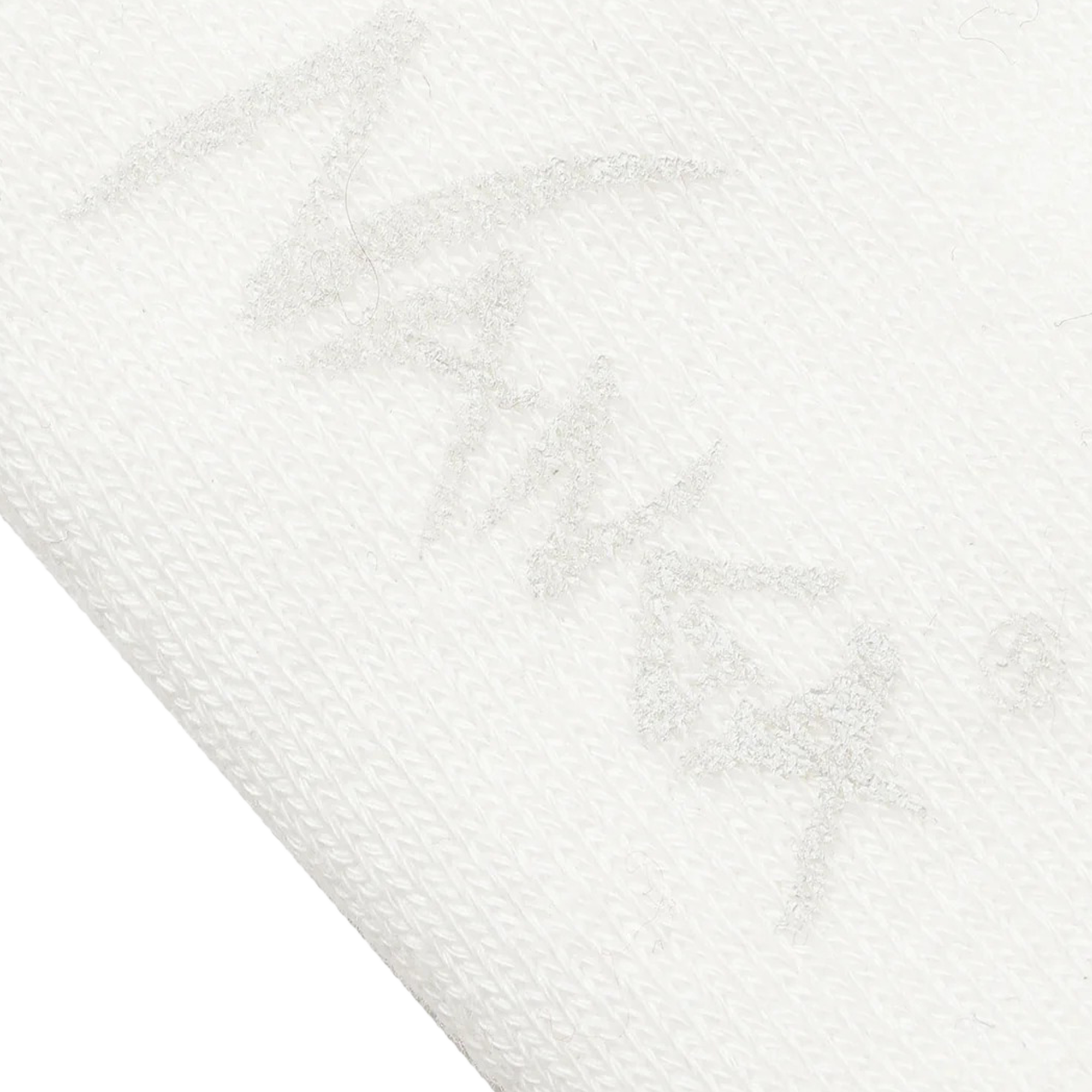 Nanga Vertical Line & Logo Socks White