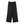 Yoke Nylon 3-Pleated Wide-Leg Easy Trousers Black YK25SS0922P