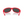 Ray-Ban x A$AP Rocky Ultra Wrap 003 Red/Ultra Black