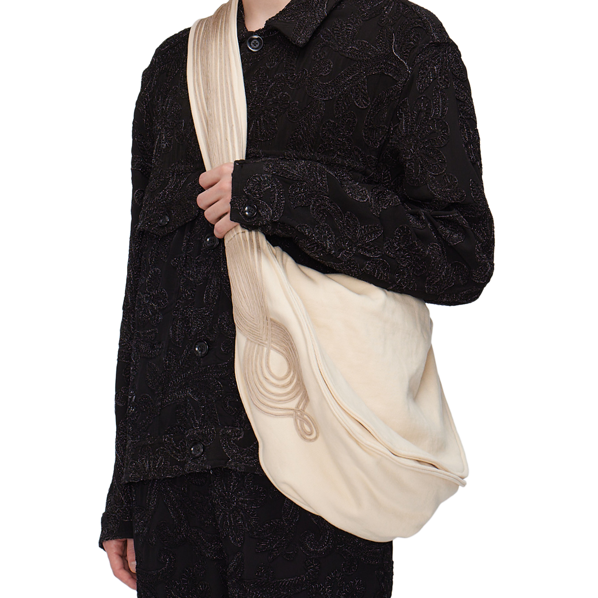 Song For The Mute Messenger Bag Ivory