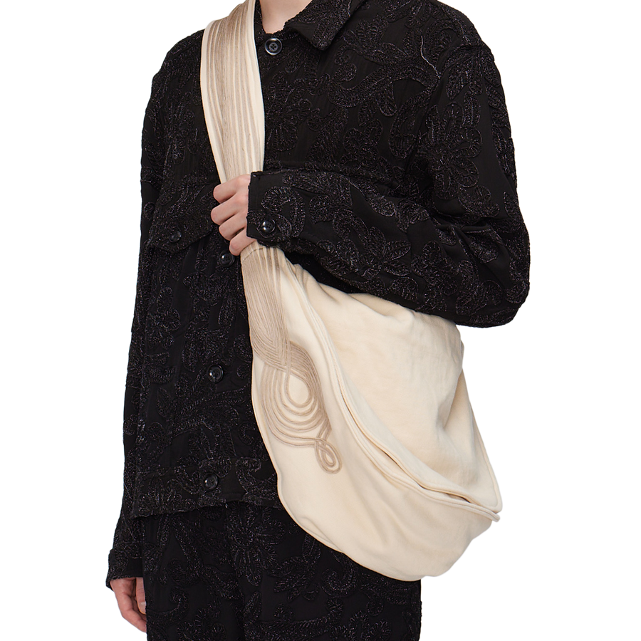 Song For The Mute Messenger Bag Ivory