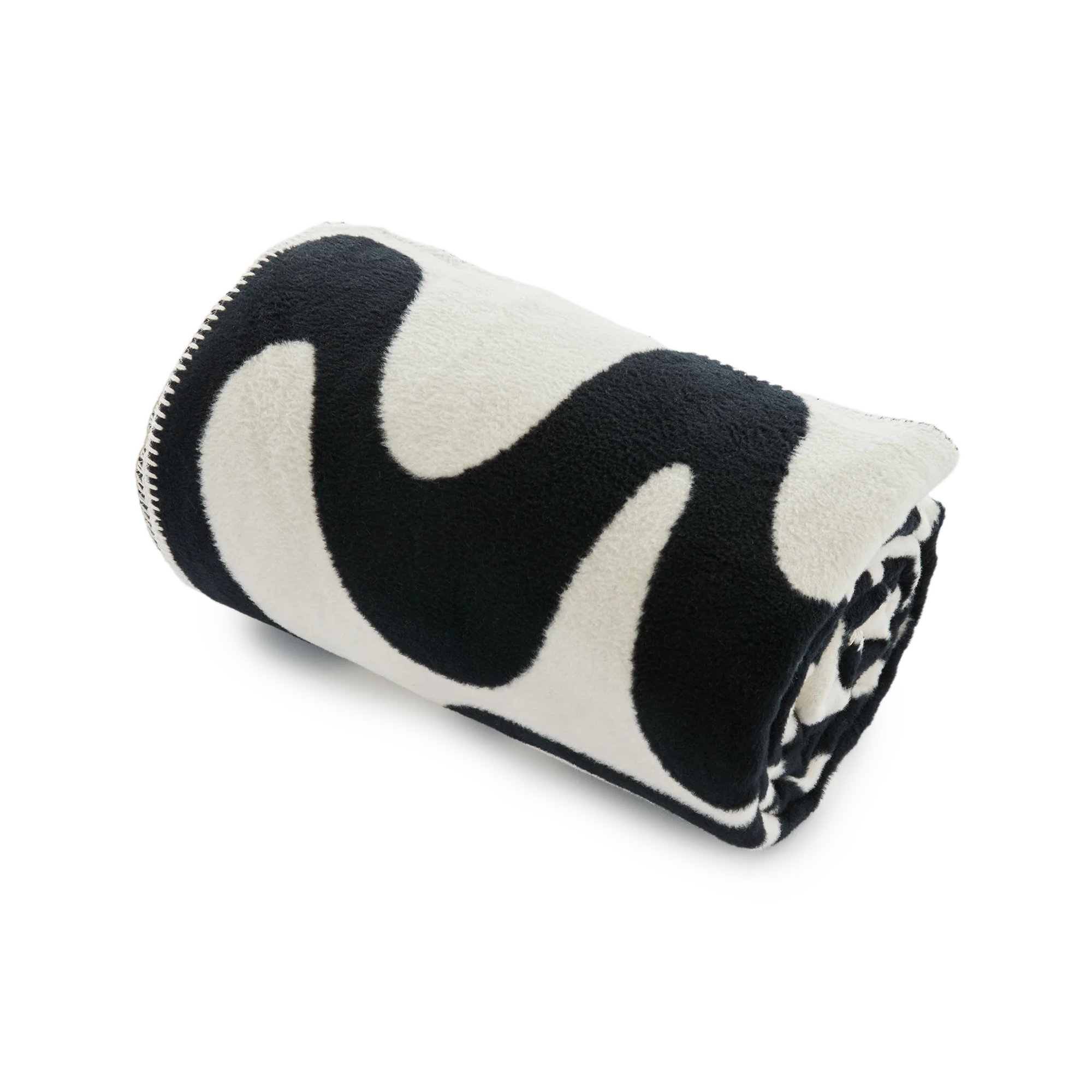 Nanga Ancient Fish Cotton Blanket S Black Fish